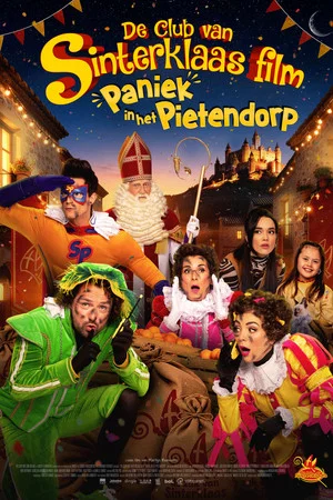 Постер: De Club van Sinterklaas film: Paniek in het Pietendorp