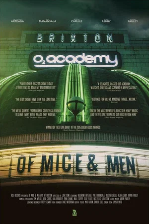 Постер: Of Mice & Men - Live At Brixton