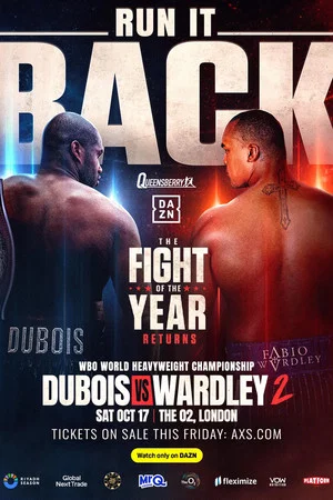 Постер: Daniel Dubois vs. Fabio Wardley II