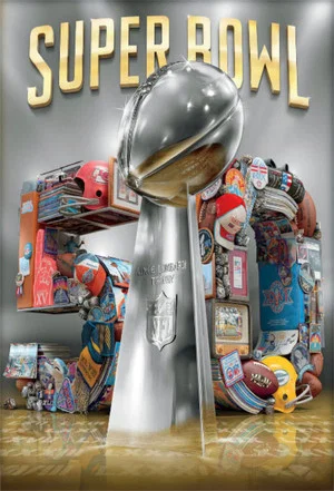 Постер: Super Bowl 50