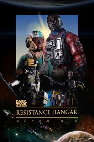 Постер: Dark Star Universe - Resistance Hangar: Outer Rim