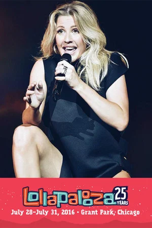 Постер: Ellie Goulding - Lollapalooza Chicago 2016