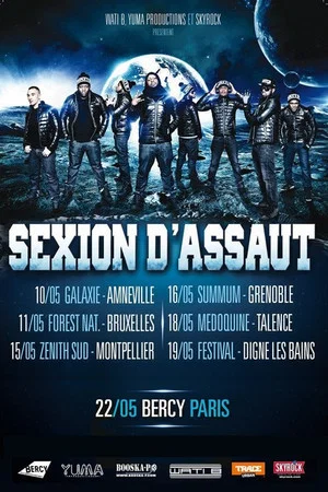 Постер: Sexion d'Assaut - L'apogée a Bercy