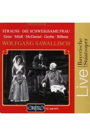 Постер: Die Schweigsame Frau - Strauss