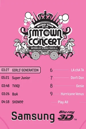 Постер: Samsung SMTown Live '10 World Tour In L.A. 3D