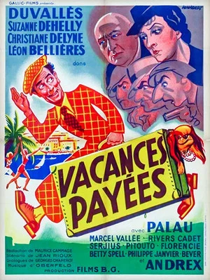 Постер: Vacances payées