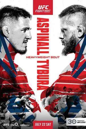 Постер: UFC Fight Night 224: Aspinall vs. Tybura