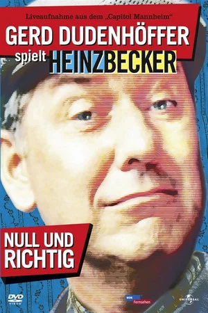 Постер: Gerd Dudenhöffer - Null und Richtig