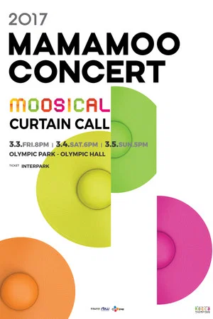Постер: MAMAMOO Concert: Moosical Curtain Call
