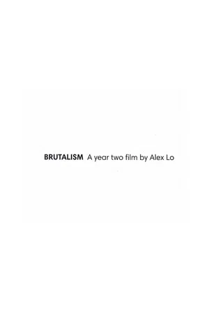 Постер: BRUTALISM