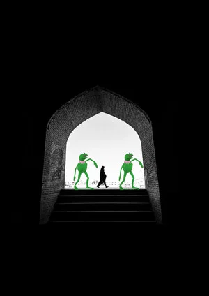 Постер: If I am silence ~ {Kermit