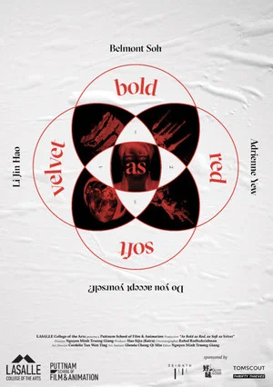 Постер: As Bold as Red, as Soft as Velvet