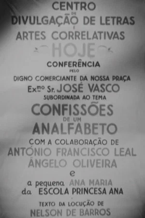 Постер: Confissões de um Analfabeto