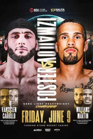 Постер: Ali Izmailov vs. Charles Foster
