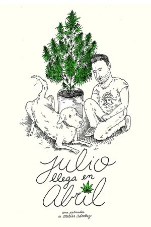 Постер: Julio llega en abril