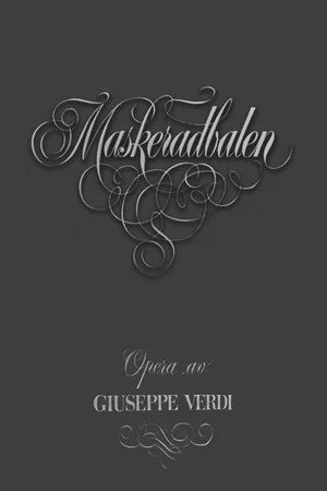 Постер: Maskeradbalen