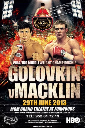 Постер: Gennady Golovkin vs. Matthew Macklin