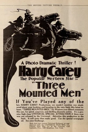 Постер: Three Mounted Men