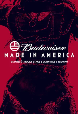 Постер: Beyoncé: Live at Budweiser Made in America Festival