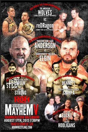 Постер: ROH: Manhattan Mayhem V