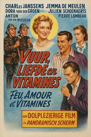 Постер: Vuur, liefde en vitaminen