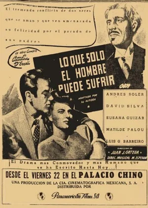 Постер: Lo que sólo el hombre puede sufrir