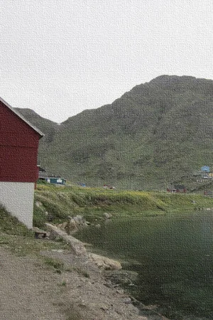 Постер: Narsaq - ung by i Grønland
