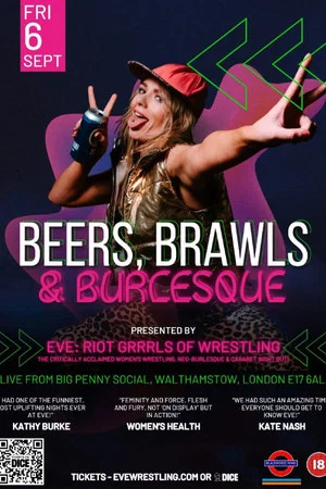 Постер: EVE 126: Beers, Brawls & Burlesque