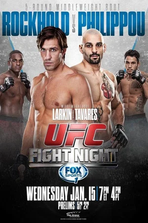 Постер: UFC Fight Night 35: Rockhold vs. Philippou