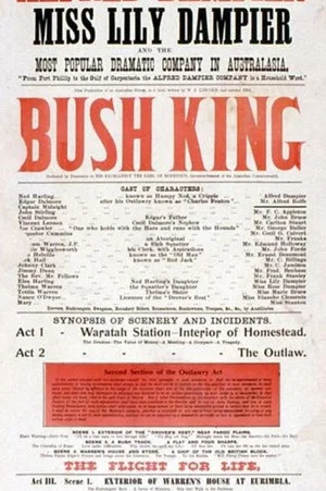 Постер: Captain Midnight, the Bush King