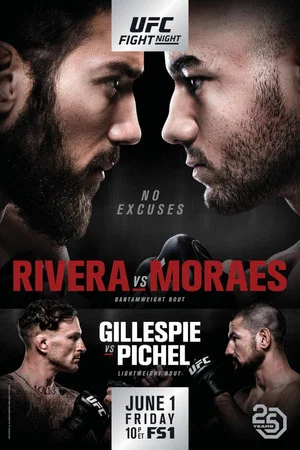 Постер: UFC Fight Night 131: Rivera vs. Moraes