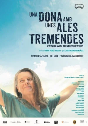 Постер: Una mujer con unas alas tremendas