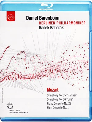 Постер: Mozart - Berliner Philharmoniker - Radek Baborák - Daniel Barenboim