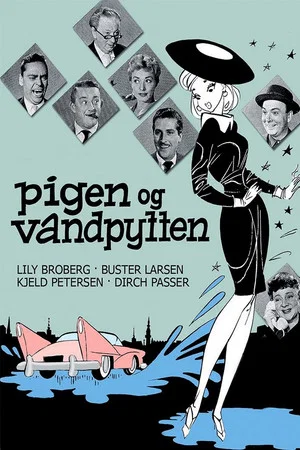 Постер: Pigen og vandpytten