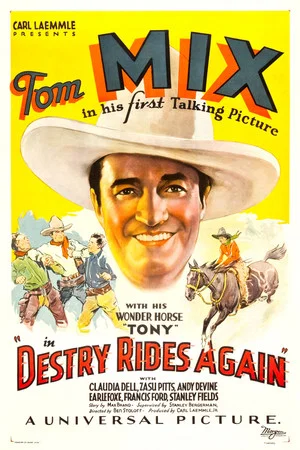 Постер: Destry Rides Again