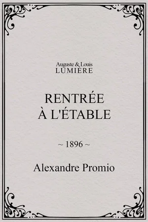 Постер: Rentrée à l'étable