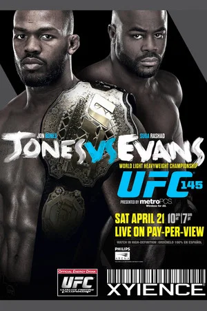 Постер: UFC 145: Jones vs. Evans
