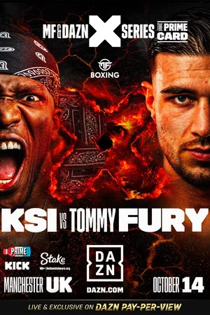 Постер: KSI vs. Tommy Fury