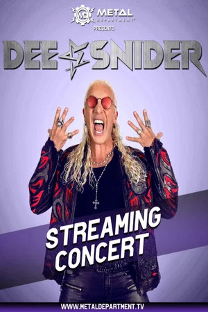 Постер: Dee Snider - Leave a Scar Album Release Show Streaming Concert