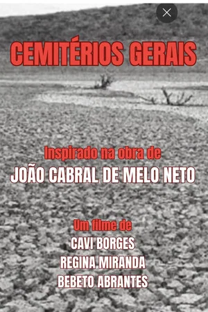 Постер: Cemitérios Gerais: Sobre Poemas de João Cabral de Melo Neto