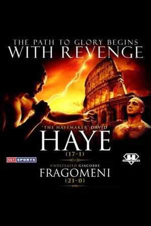 Постер: David Haye vs. Giacobbe Fragomeni