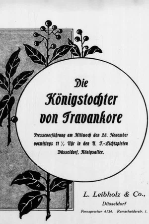 Постер: Die Königstochter von Travankore