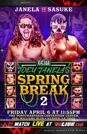 Постер: GCW Joey Janela's Spring Break 2
