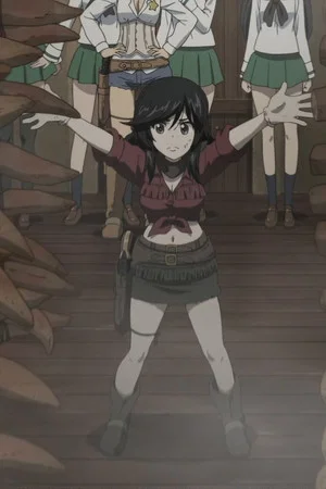 Постер: Girls und Panzer das Finale OVA: Daikon War!