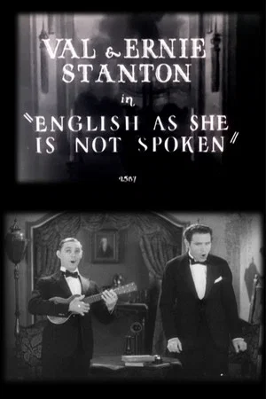 Постер: English as She Is Not Spoken