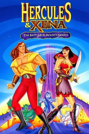 Постер: Hercules and Xena - The Animated Movie: The Battle for Mount Olympus