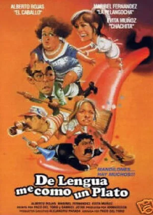 Постер: De lengua, me como un plato
