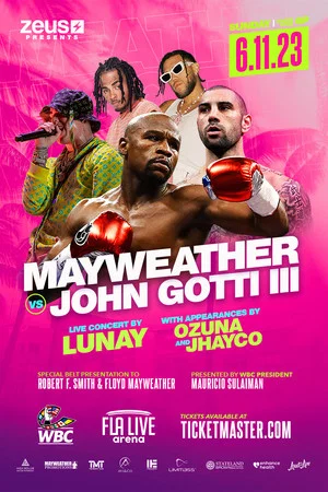 Постер: Floyd Mayweather Jr. vs. John Gotti III