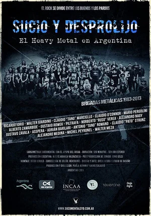 Постер: Dirty and Messy: Heavy Metal in Argentina