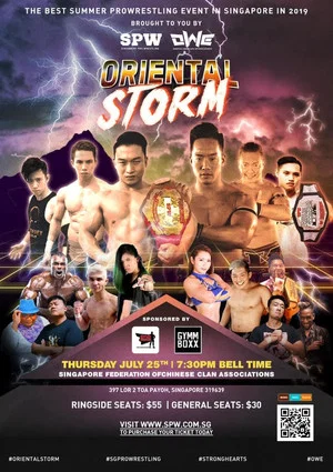 Постер: SPW vs. OWE: Oriental Storm